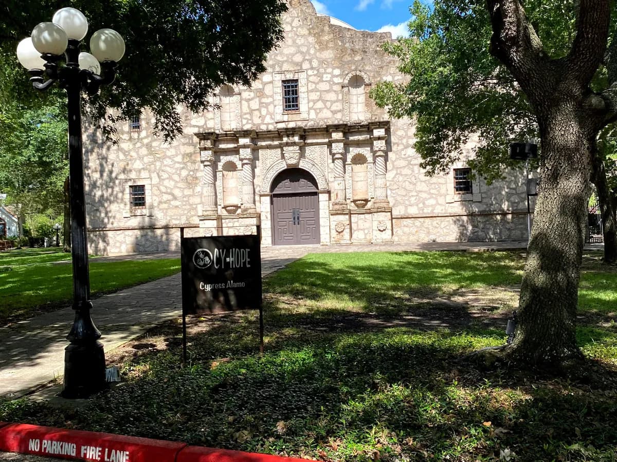 Cy-Hope Alamo replica, Cypress Texas