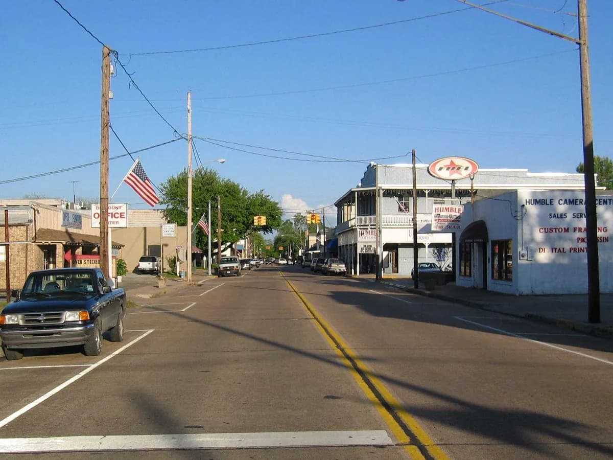 Downtown Humble Texas