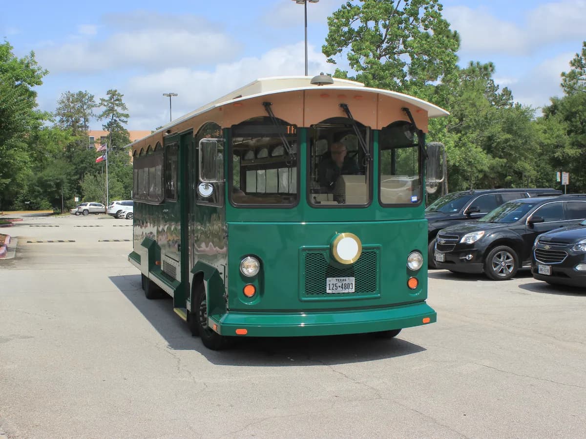 The Woodlands Trolley at Town Center